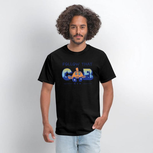 Follow That Cab New York City Car Chase Shirt