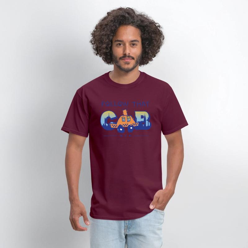 Follow That Cab New York City Car Chase Shirt