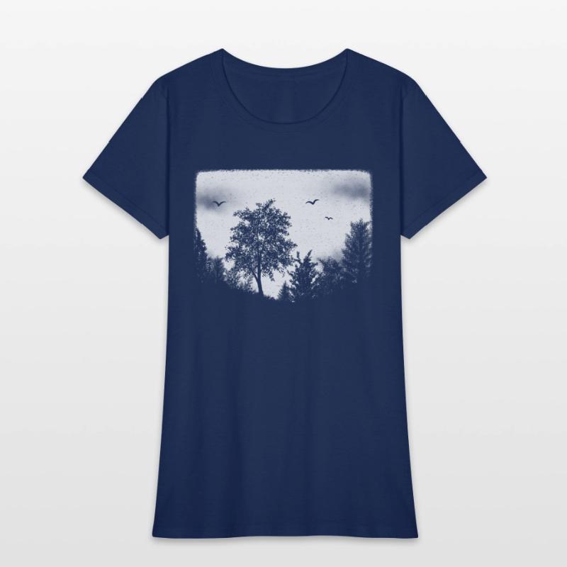 Forest landscape, nature lover