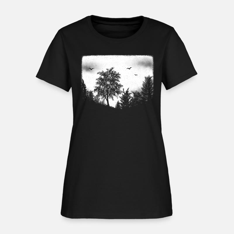 Forest landscape, nature lover