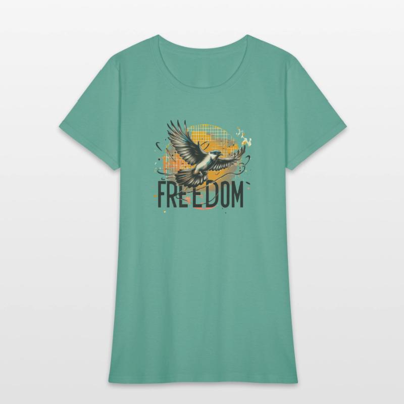 Freedom in Flight Artistic Bird