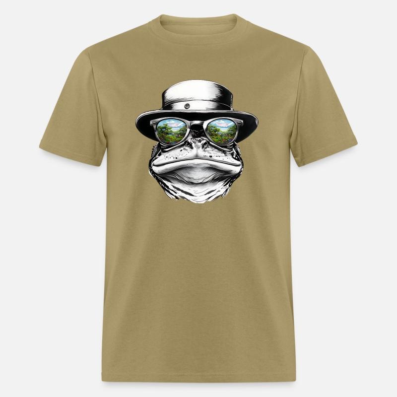 Frog with Bucket Hat