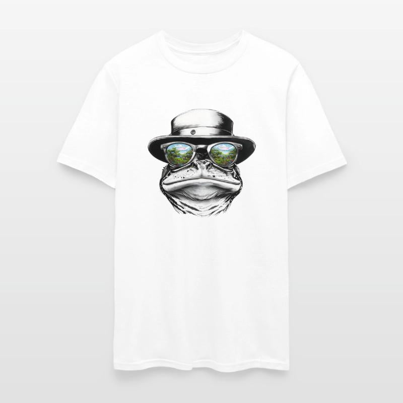 Frog with Bucket Hat