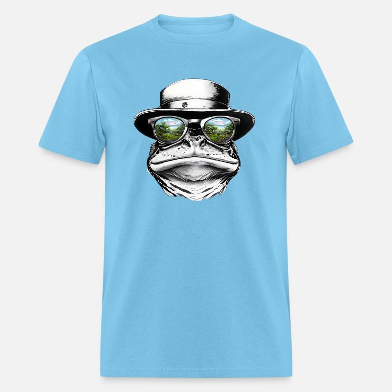 Frog with Bucket Hat