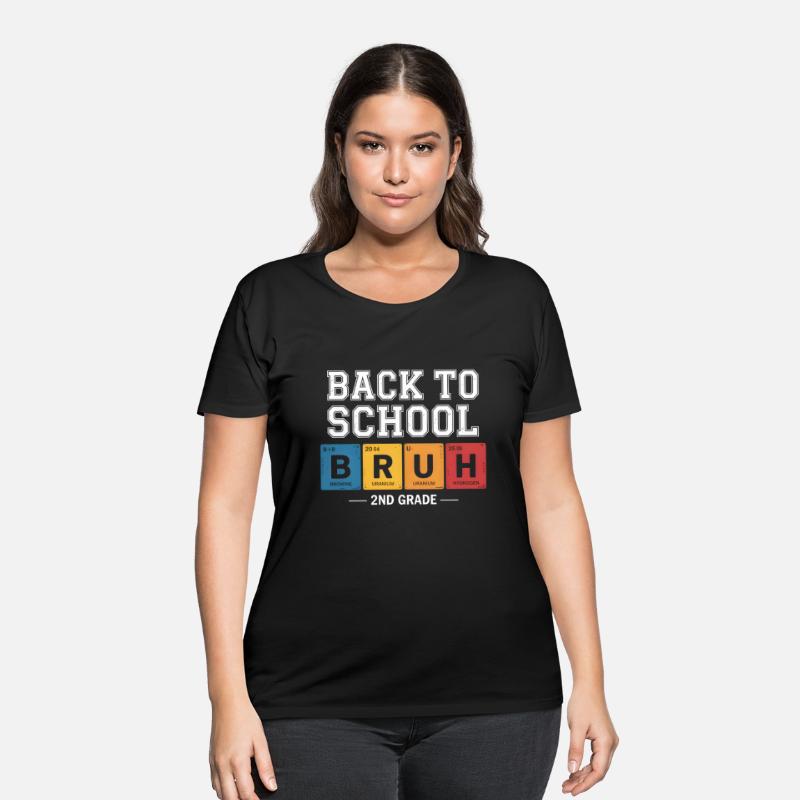 Funny 2nd Grade Bruh Back to School T-Shirt