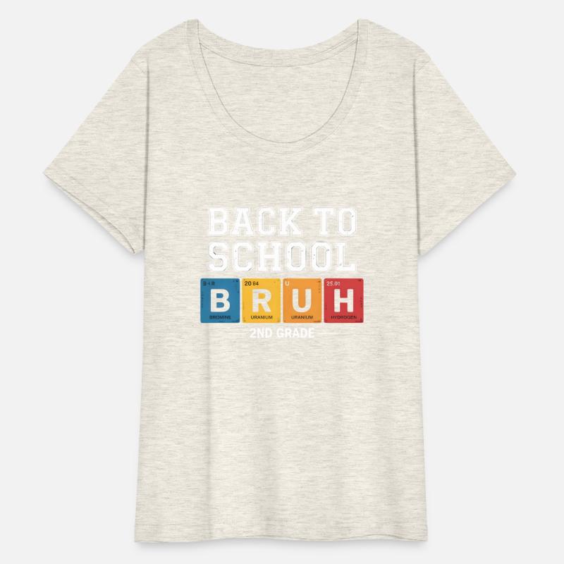 Funny 2nd Grade Bruh Back to School T-Shirt