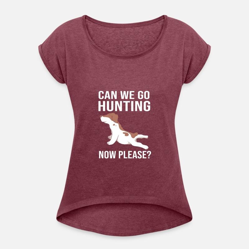 Funny Dog Owner Brittany Spaniel Hunting