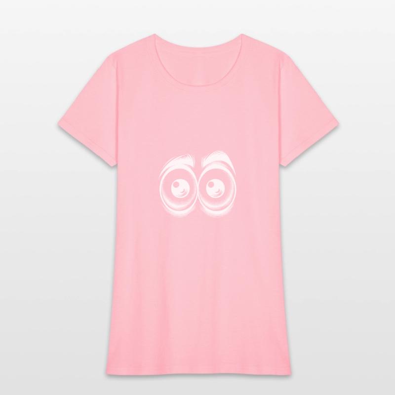 Funny Eyes With A Fixed Gaze