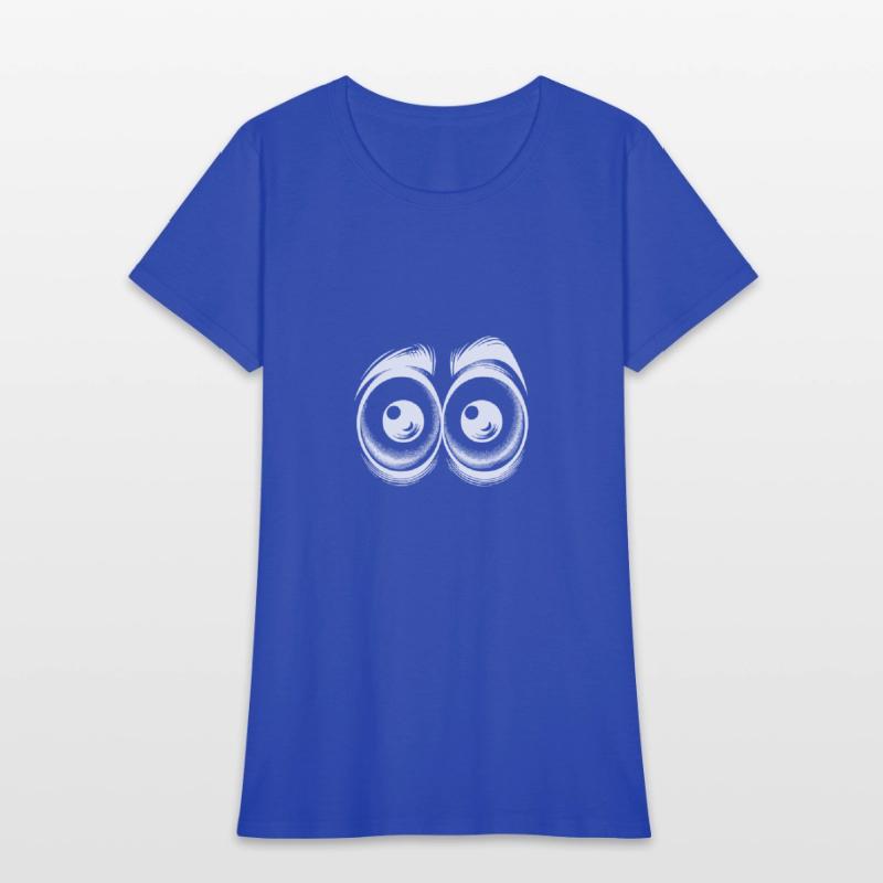 Funny Eyes With A Fixed Gaze