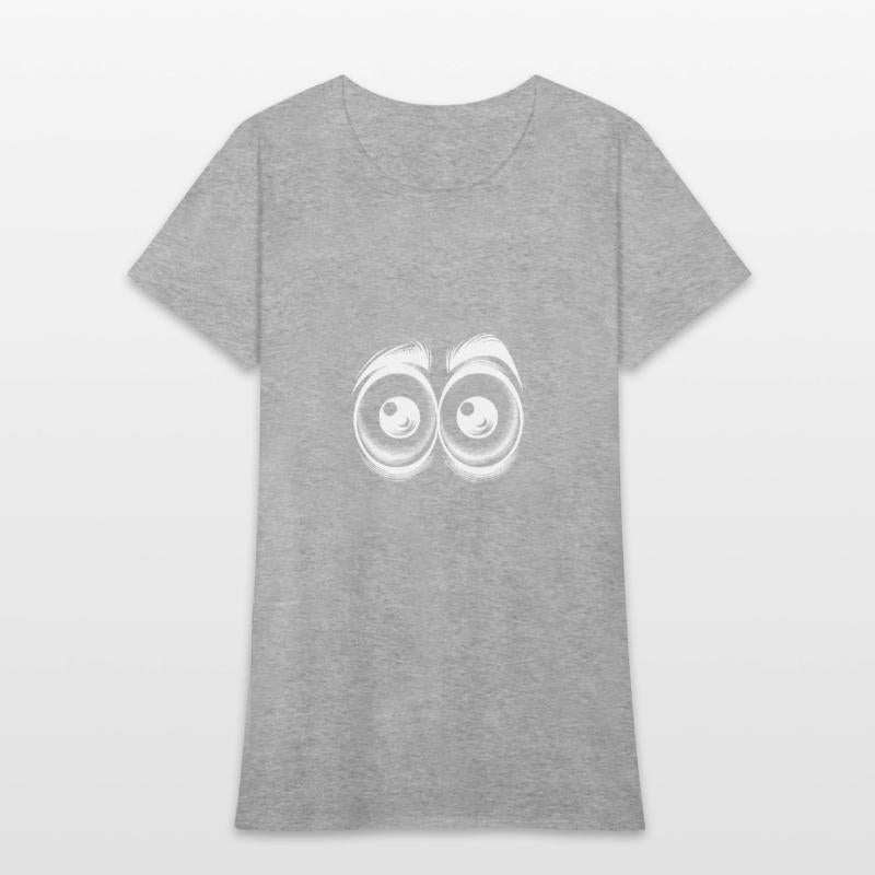 Funny Eyes With A Fixed Gaze