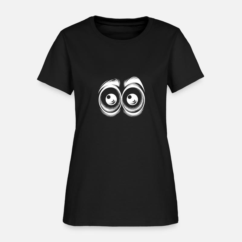 Funny Eyes With A Fixed Gaze