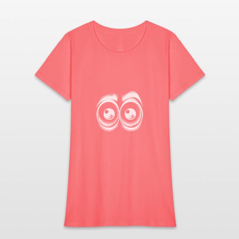 Funny Eyes With A Fixed Gaze