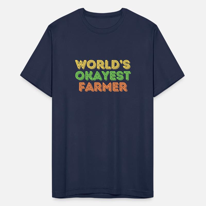 Funny Farmer Crops Joke World's okayest