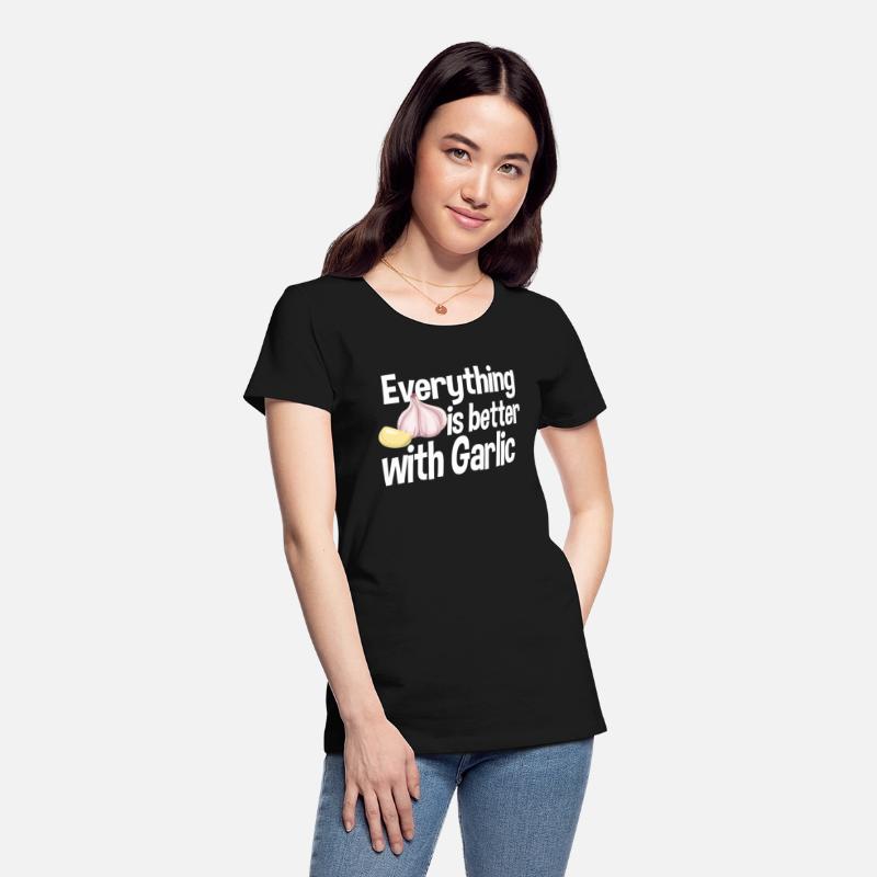 Funny Garlic Lover Saying