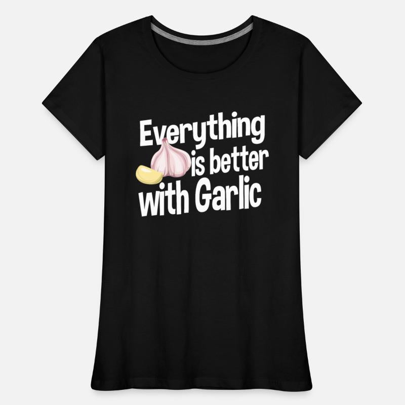 Funny Garlic Lover Saying