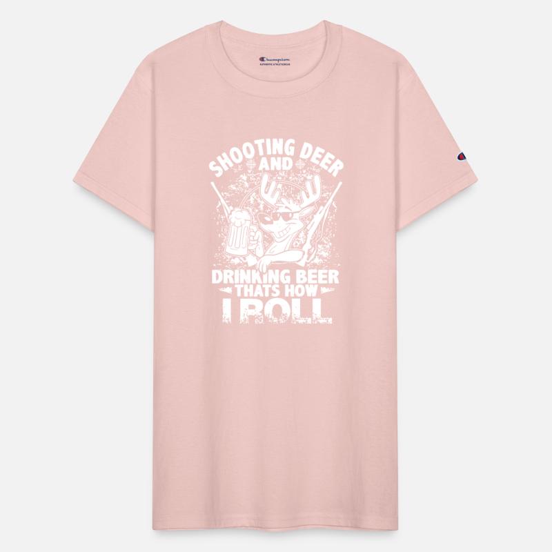 Funny Hunting Shooting Deer And Drinking Beer