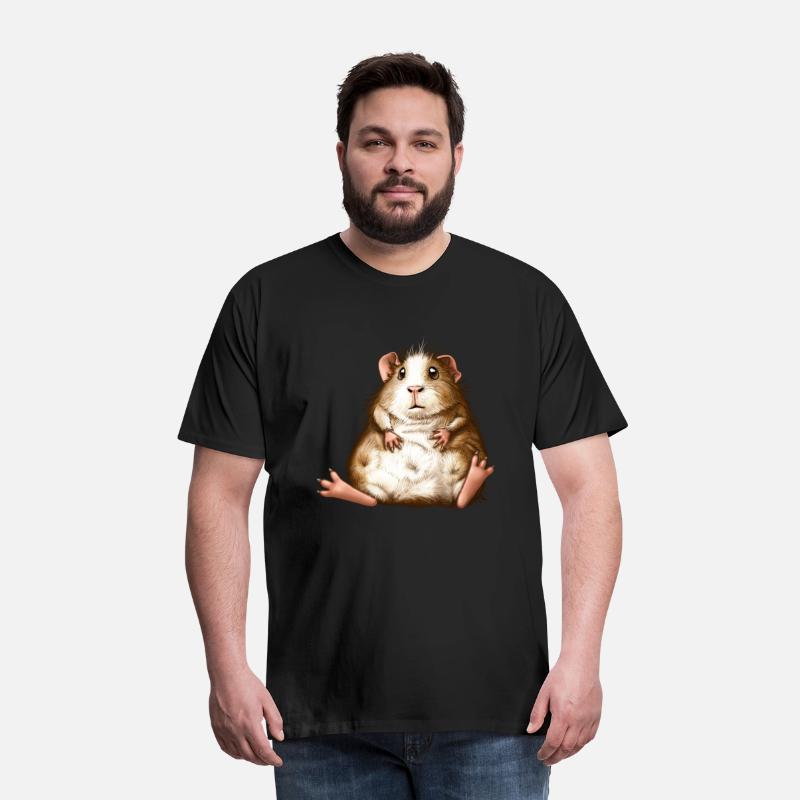 Funny Irish Crested Guinea Pig