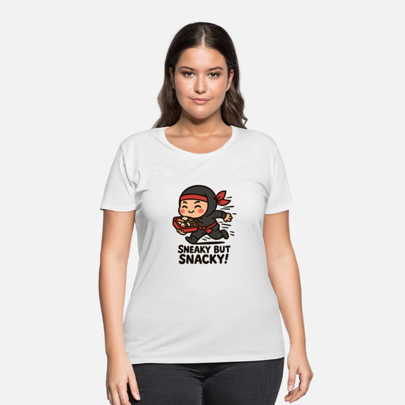 Funny Japanese Ninja Shirt – Sneaky But Snacky!