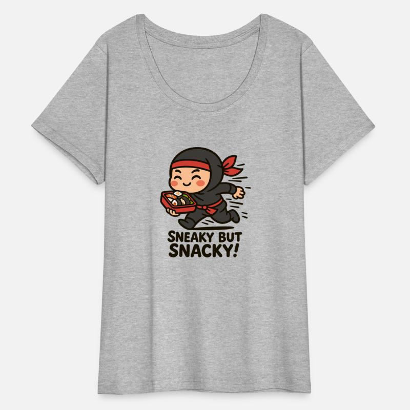 Funny Japanese Ninja Shirt – Sneaky But Snacky!