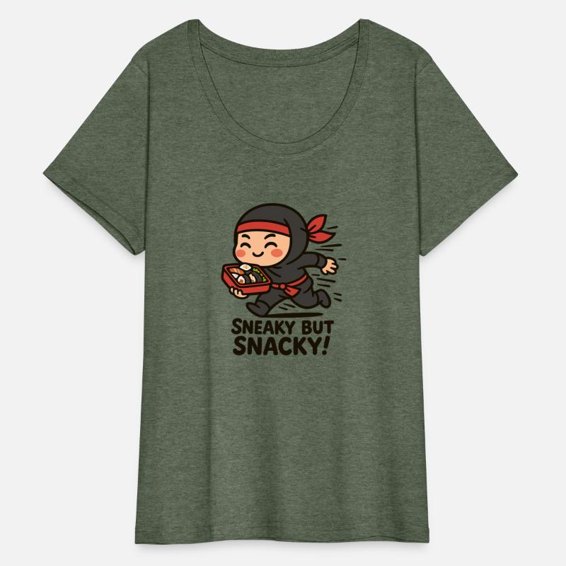 Funny Japanese Ninja Shirt – Sneaky But Snacky!