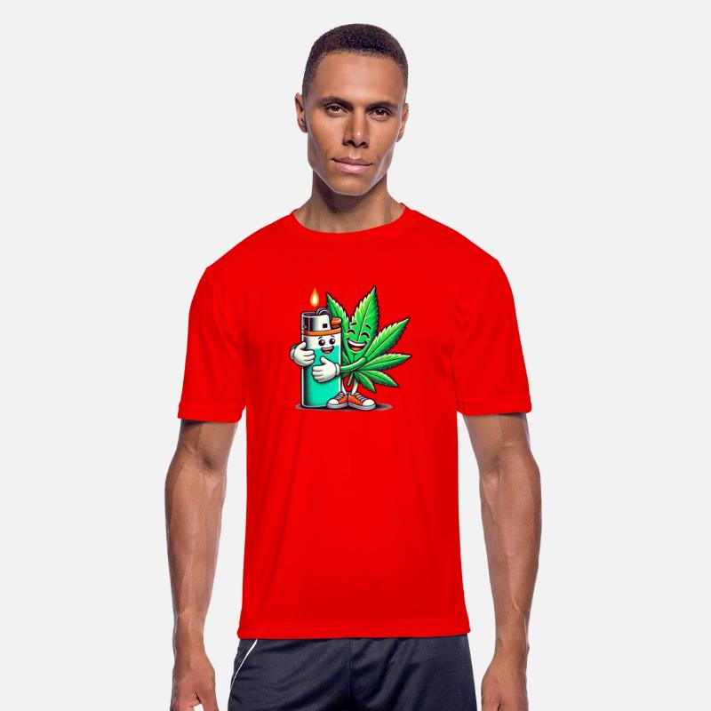 Funny Lighter Marijuana Leaf