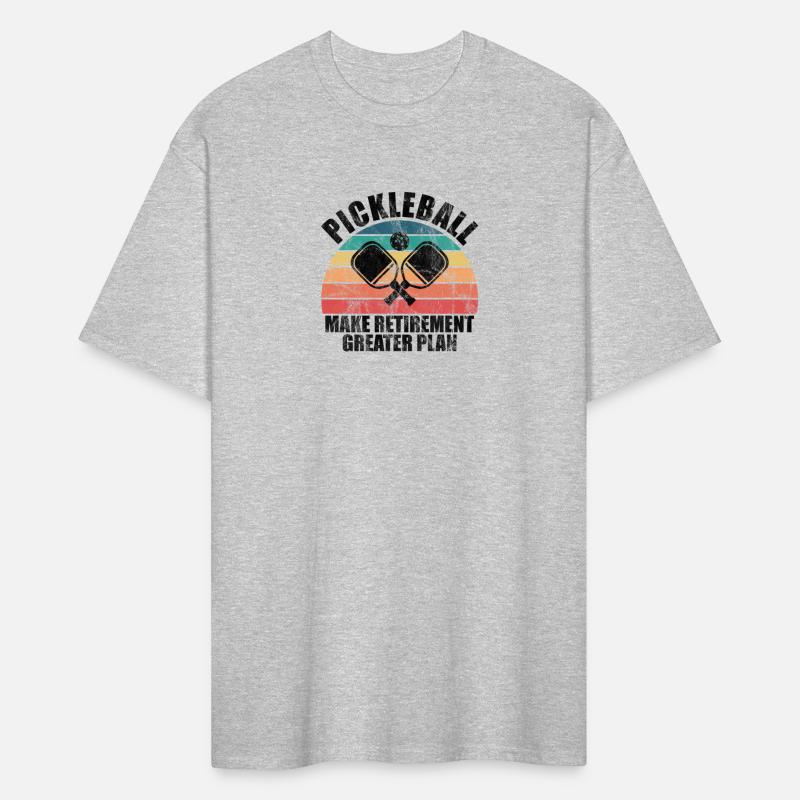 Funny Retro Pickleball Retirement Plan Paddle Love