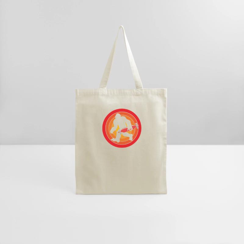 Funny Sasquatch Retro Bigfoot Longboarding