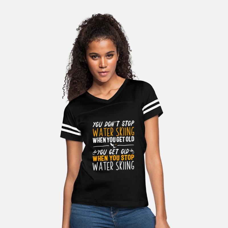 Funny Water Ski Shirt Get Old Water Skiing Gift