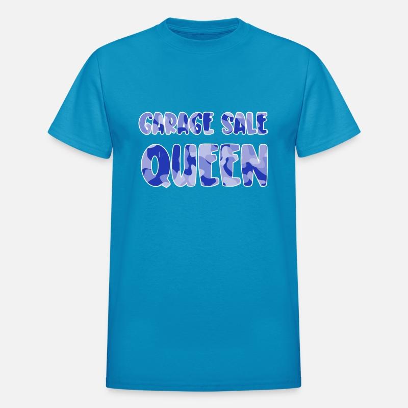 Garage Sale Queen blue camo