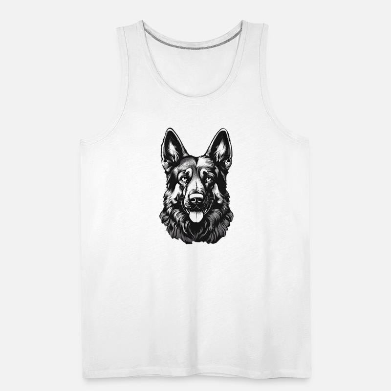 German Shepherd guard dog dad pet beautiful puppy