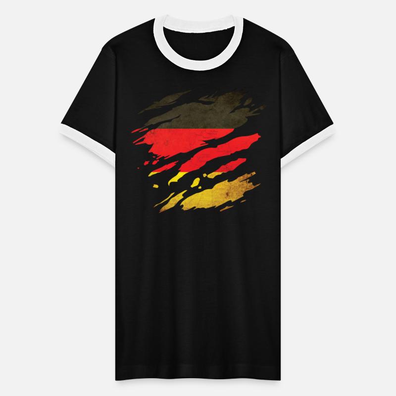 Germany - national flag, scratches, cracks