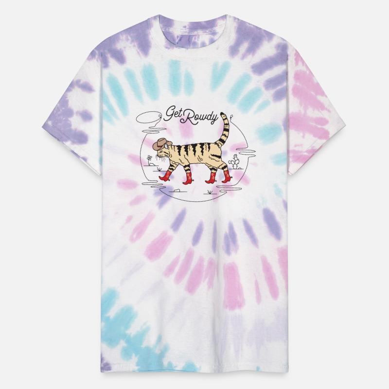 Get Rowdy Country Western Cowboy Cat