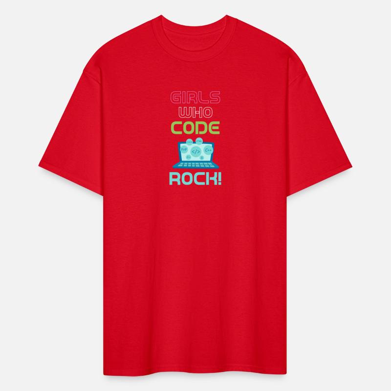 Girls Who Code Rock! Programmer Computer