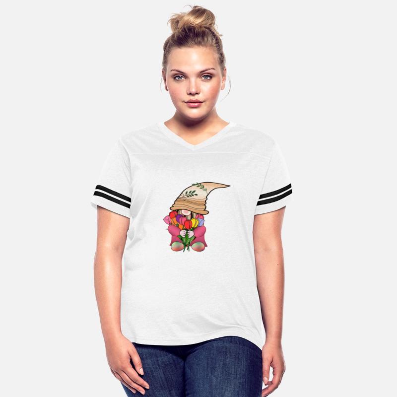 Gnome tulip flower cute fairy floral funny angle