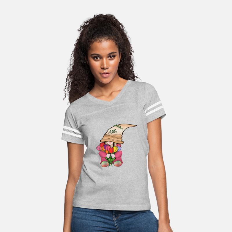 Gnome tulip flower cute fairy floral funny angle