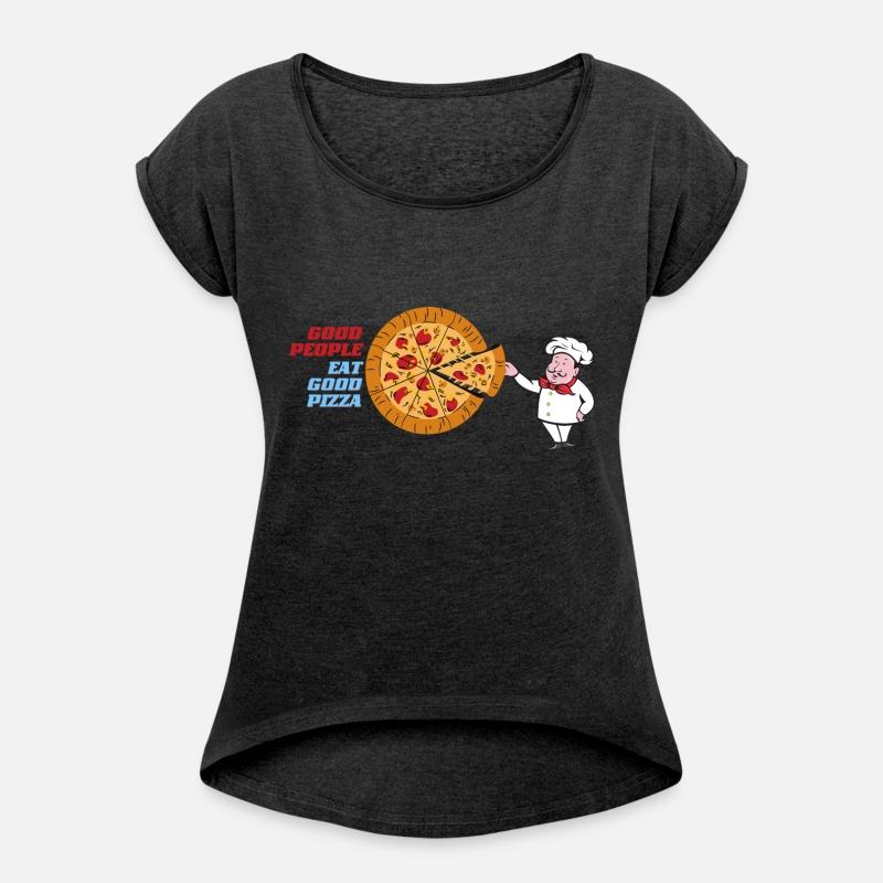 good people eat good pizza