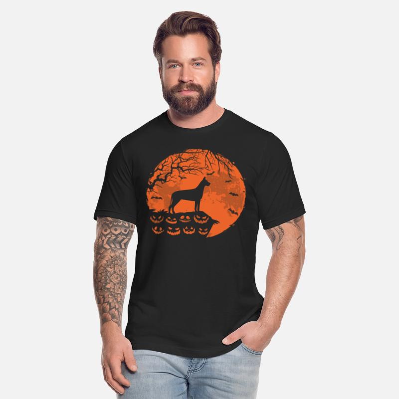 Great Dane And Moon Halloween Funny Dog Lover Gift