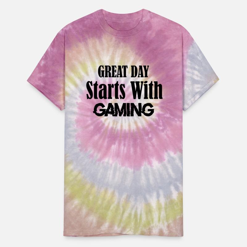 Great Day Starts With Gaming Funny Gamer