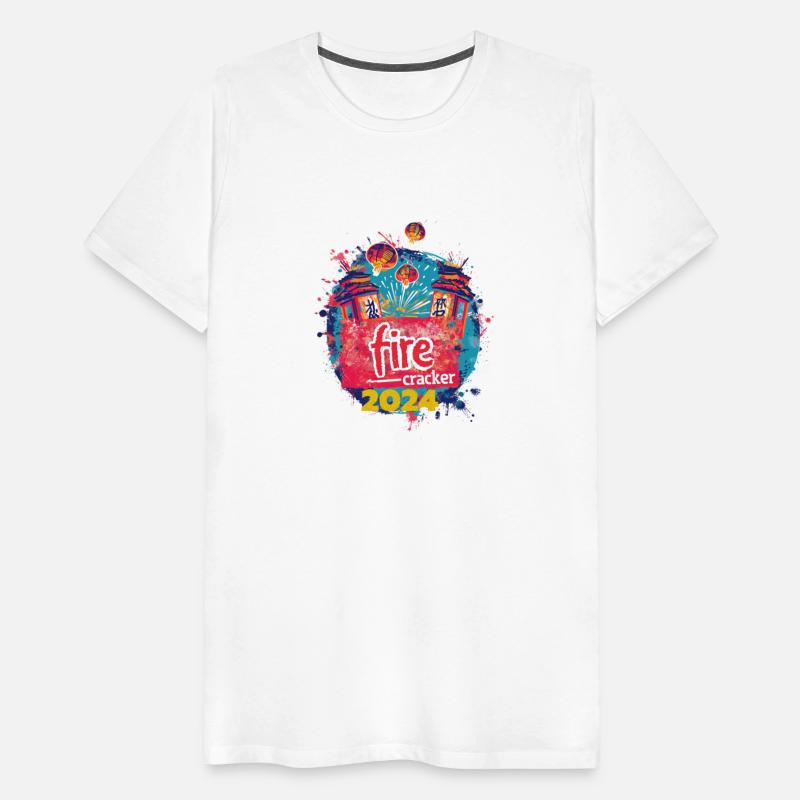 Green Fire Cracker: Popart Chinese New Year