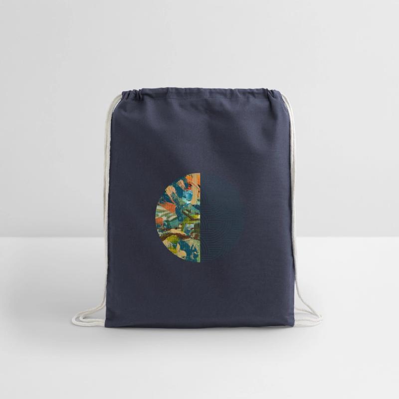 Green Organic Duality Minimalist Abstract Geometry