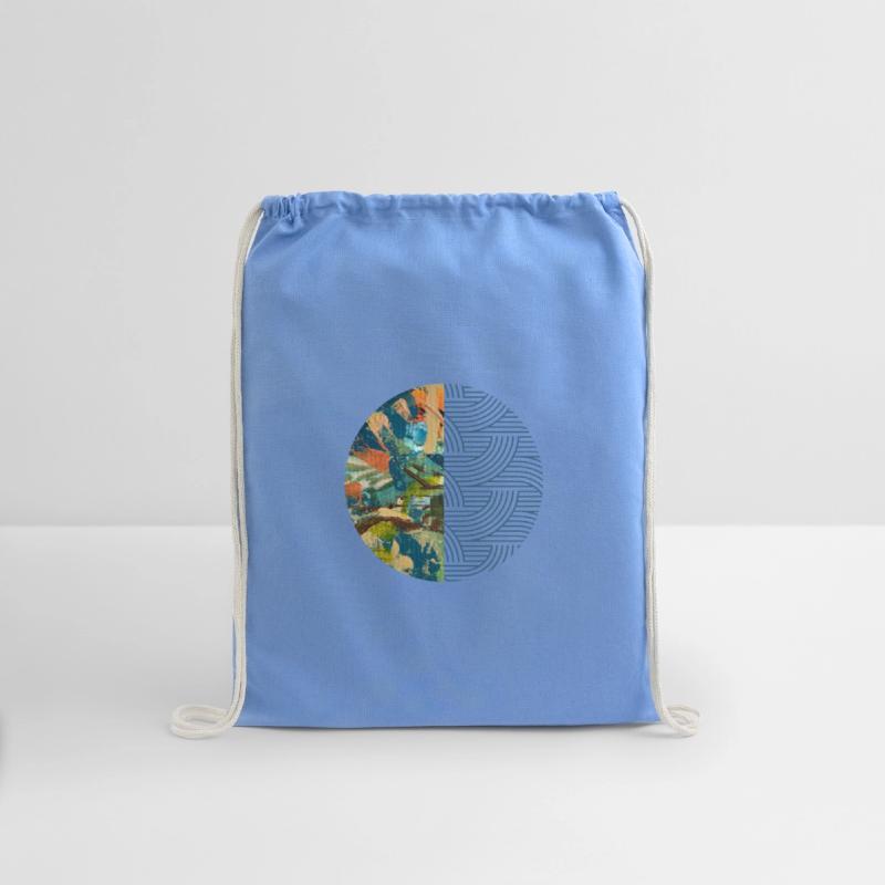 Green Organic Duality Minimalist Abstract Geometry