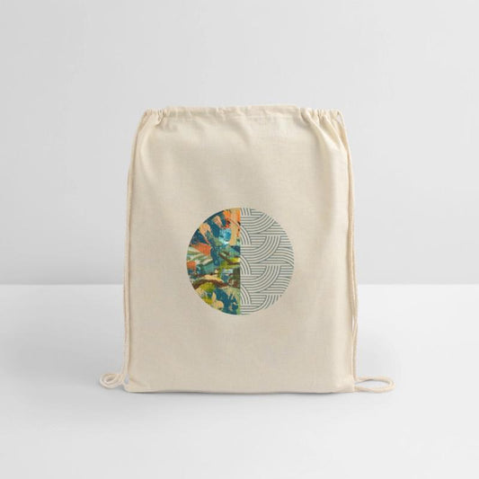 Green Organic Duality Minimalist Abstract Geometry