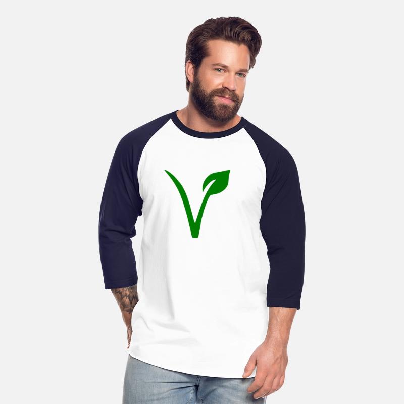 Green V Leaf Vegetarian Vegan Symbol