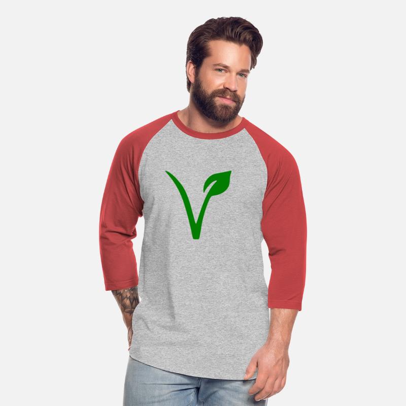 Green V Leaf Vegetarian Vegan Symbol