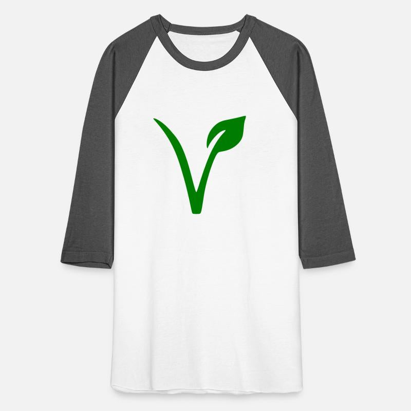 Green V Leaf Vegetarian Vegan Symbol