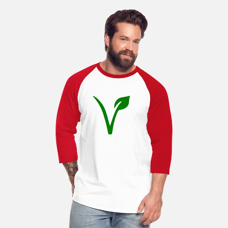 Green V Leaf Vegetarian Vegan Symbol