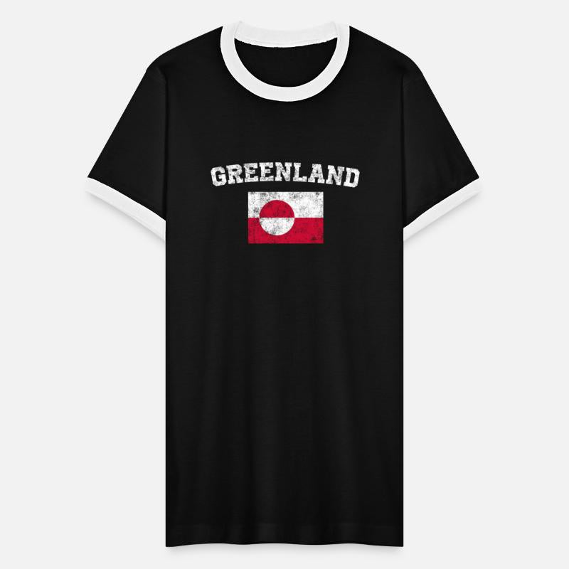 Greenlander Flag Shirt - Vintage Greenland T-Shirt