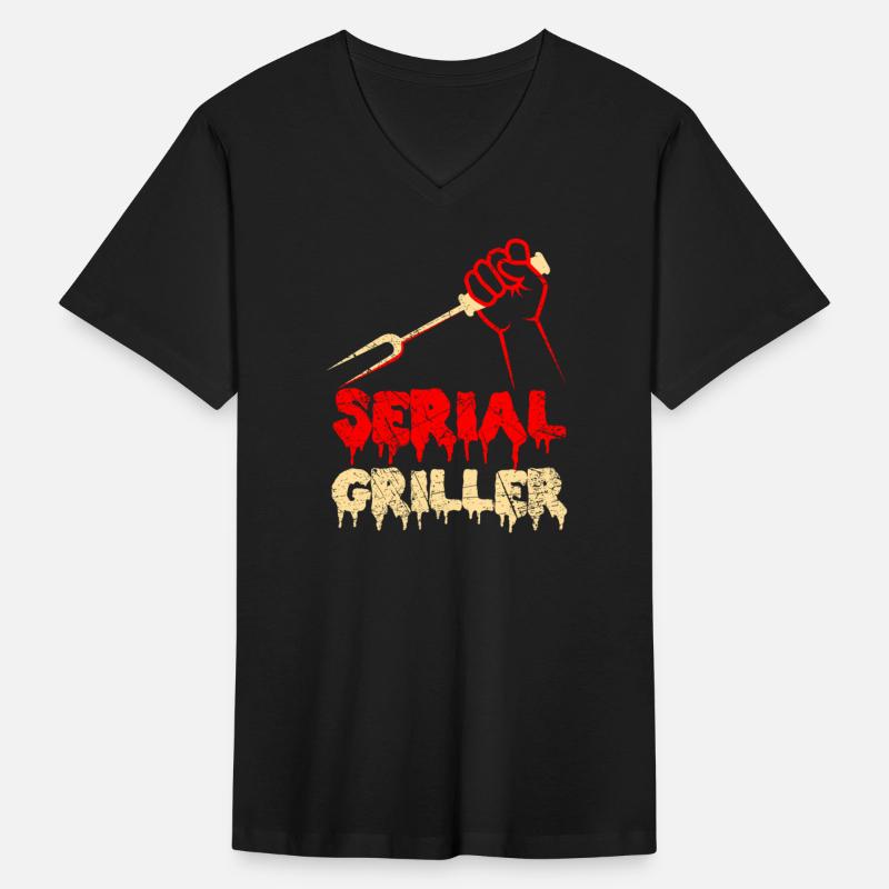 Grill Saying Serial Griller Killer Vintage