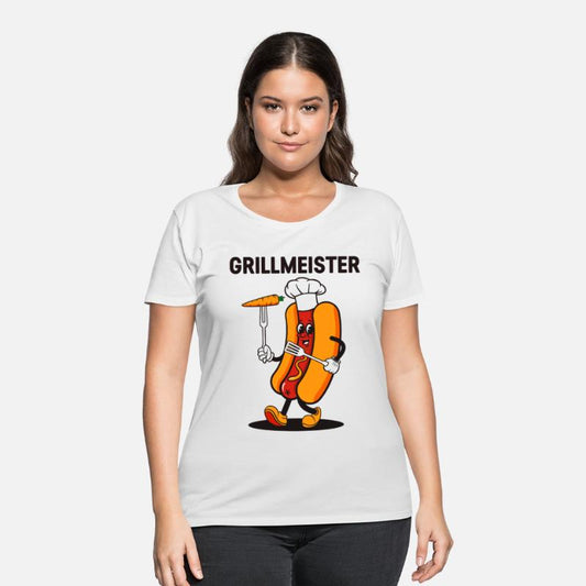 Grillmeister Funny BBQ Hot Dog Mascot
