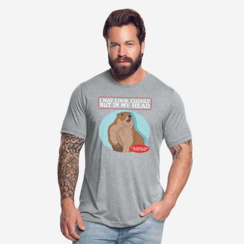 Groundhogs Look Cuddly Groundhog